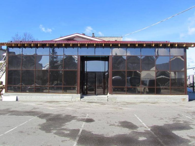 Фасадное остекление