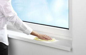 Особенности удаления защитной пленки с окон ПВХ