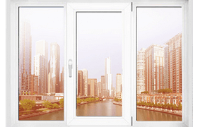 трехстворчатое окно