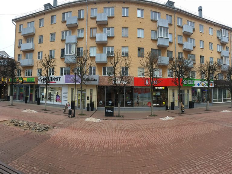 Магазин Рубин на ул. Трехсвятской