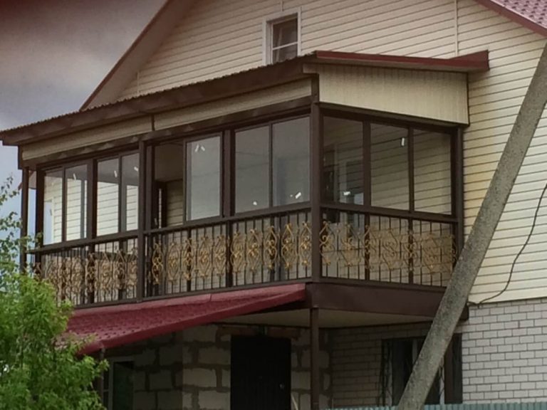 Лоджия в частном доме